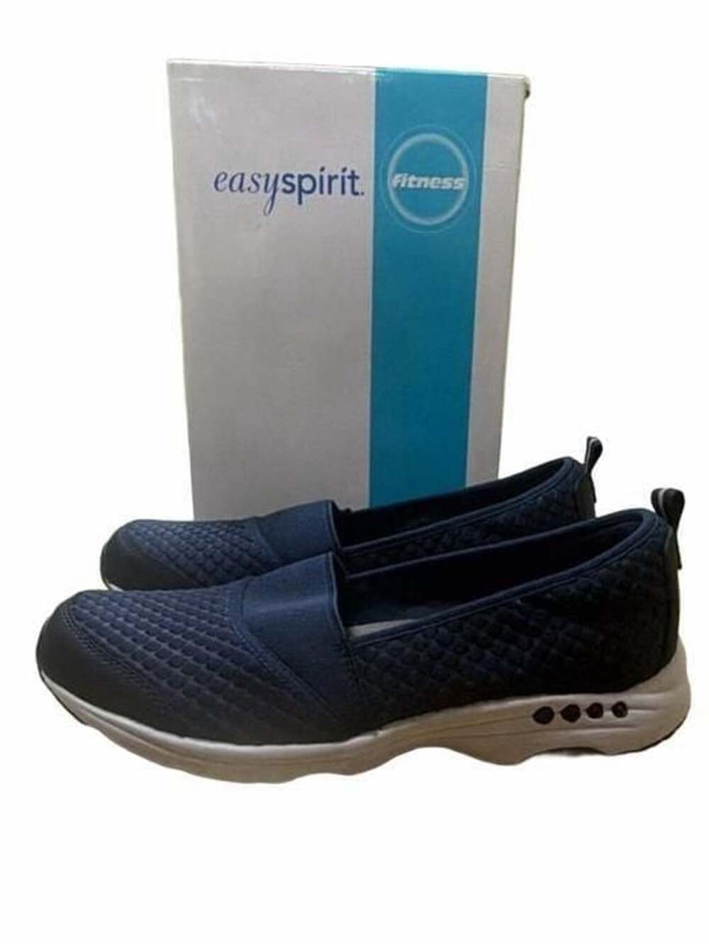 Easy Spirit Twist Slip On Sneakers Navy Blue